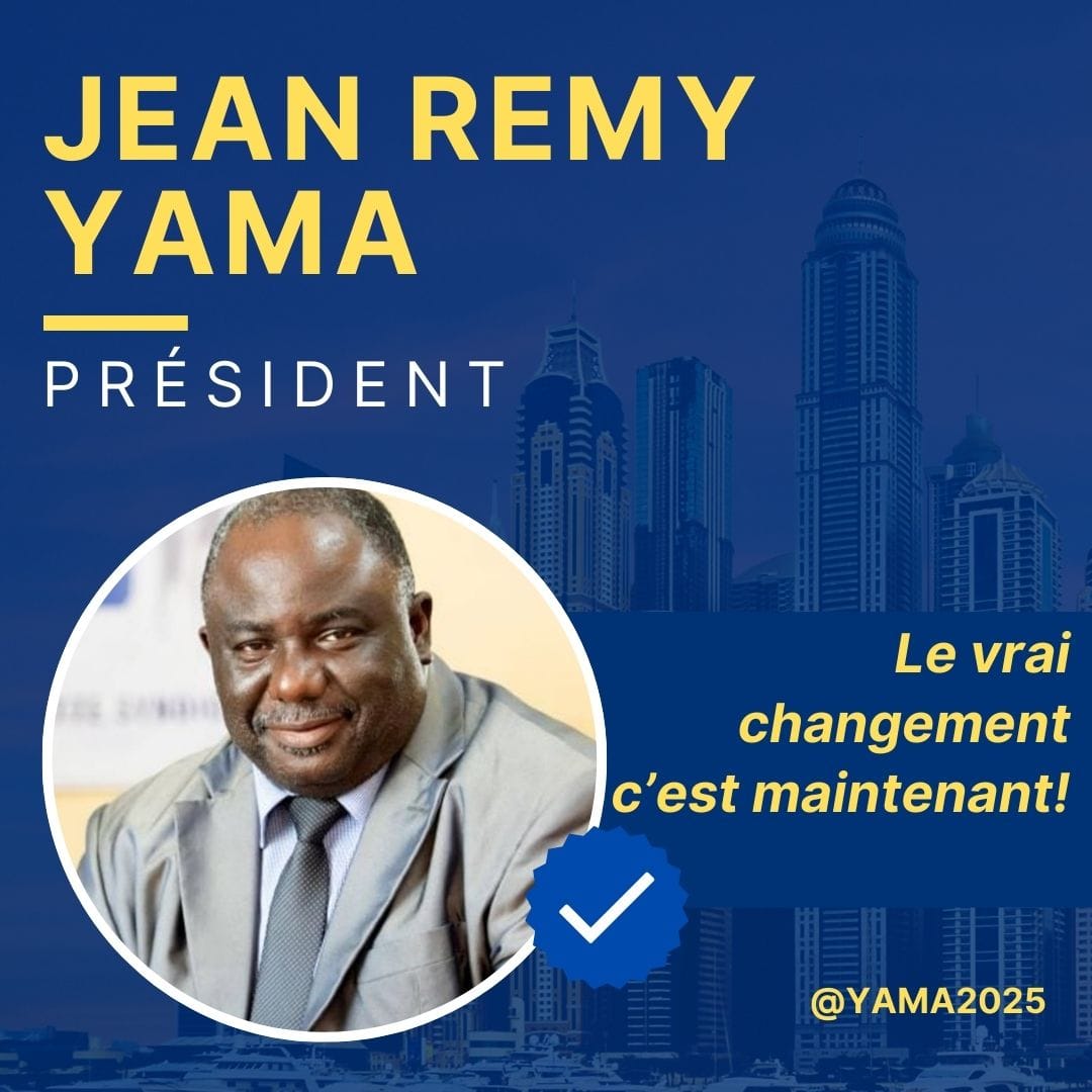 Qui est Jean Rémy Yama, candidat consensuel de l’opposition et probable ...